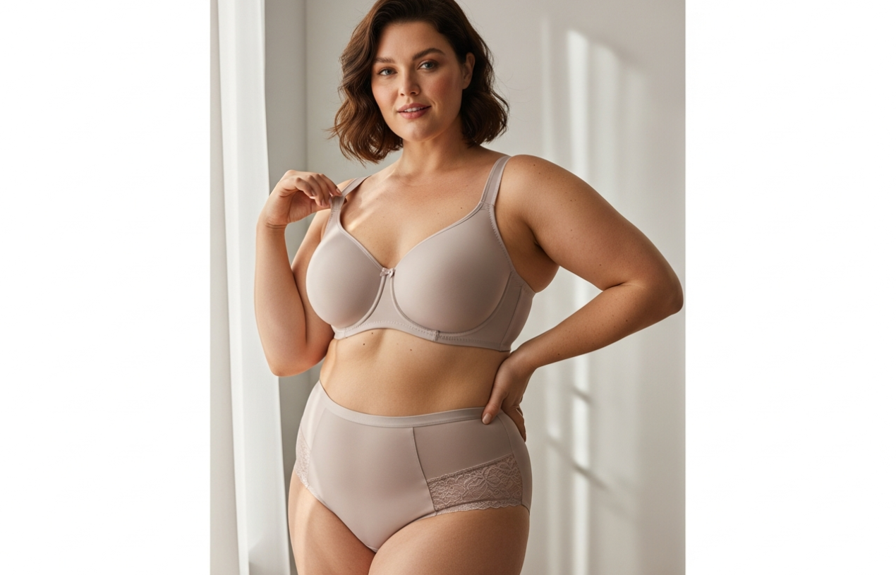 Bielizna plus size – jak dobrać stanik i figi dla większych rozmiarów?