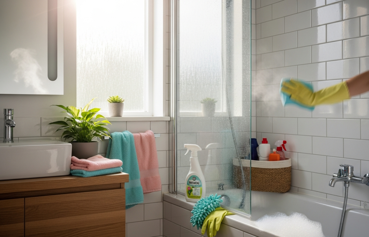 Jak zrobić wiosenne porządki w łazience – proste metody i produkty