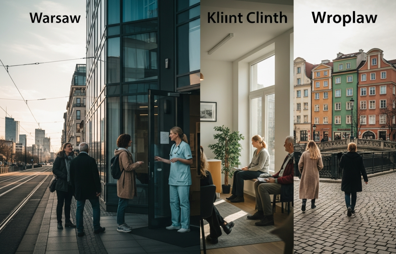 Zdrowie psychiczne w dużych miastach – poradnie zdrowia psychicznego w Warszawie i Wrocławiu