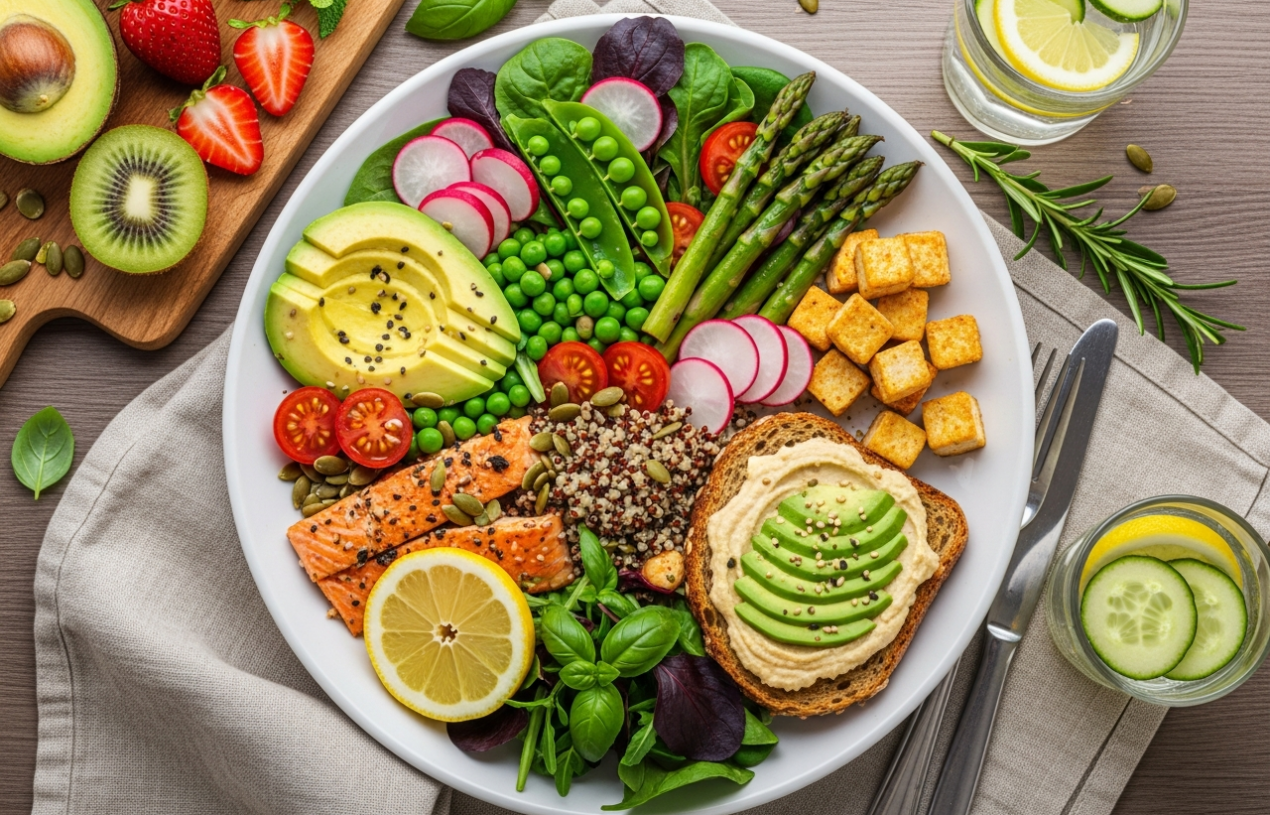 Dieta w zdrowym stylu życia – menu na wiosnę dla początkujących