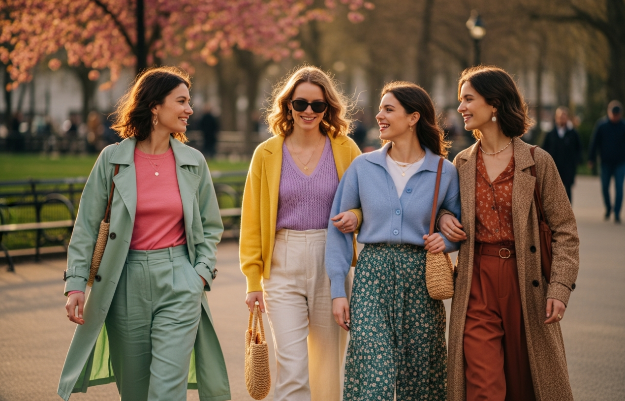 Modne kolory wiosna 2026 – jak łączyć je w codziennych stylizacjach