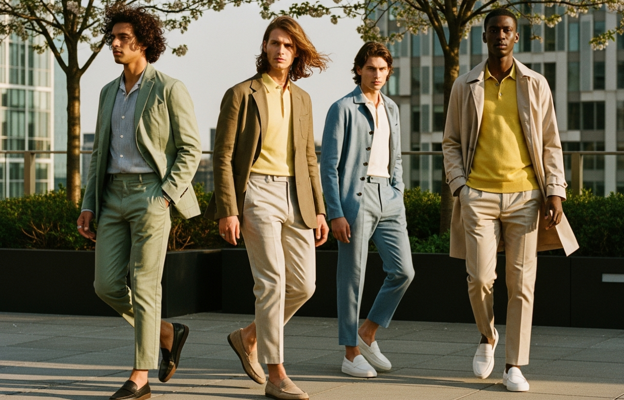 Moda męska na wiosnę – najmodniejsze trendy i kolory 2026