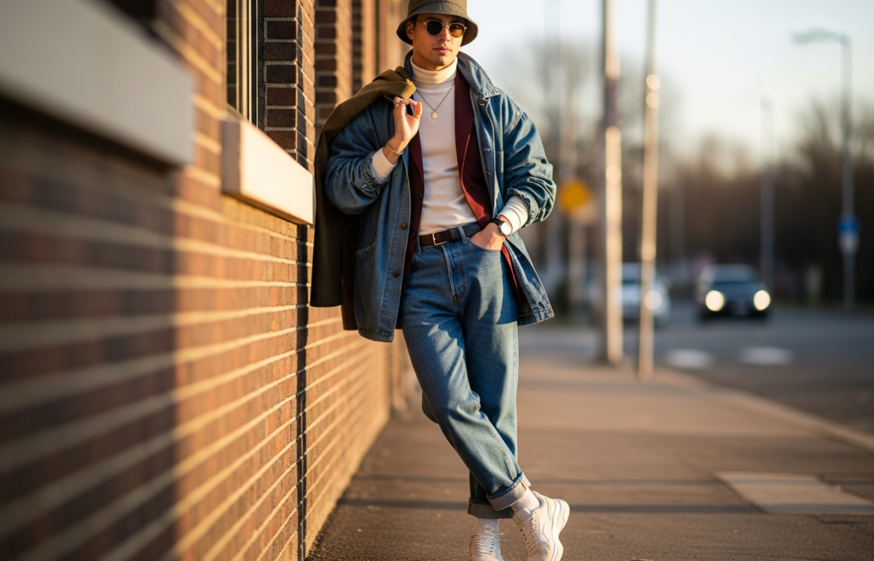 Moda męska lat 90 – jak wpleść retro w nowoczesne stylizacje?