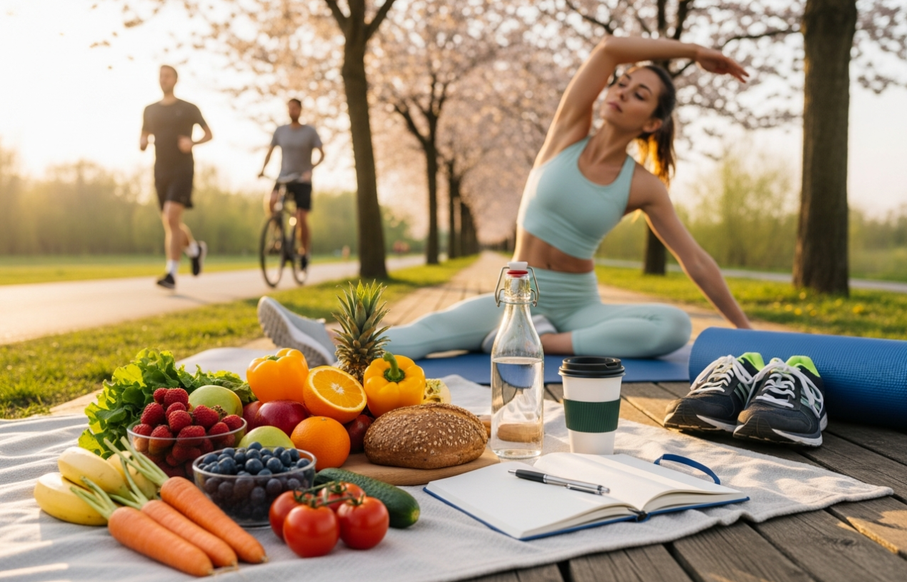 Zdrowy styl życia – kompletny przewodnik po nawykach i zasadach na wiosnę
