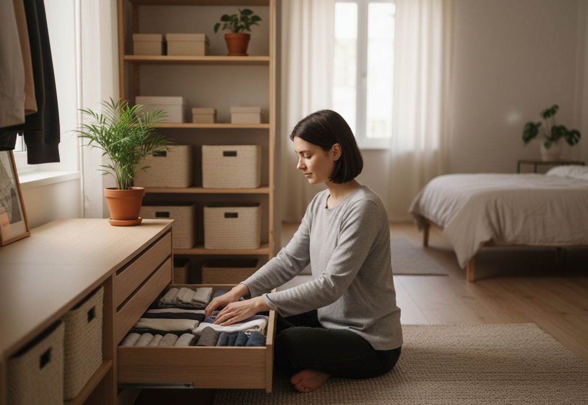 Marie Kondo – metoda konmari w praktyce. Jak ogarnąć chaos i mniej kupować?